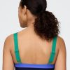 Kolorowy top bikini typu bandeau Kolorowy top bikini typu bandeau