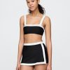 Kolorowy top bikini typu bandeau
