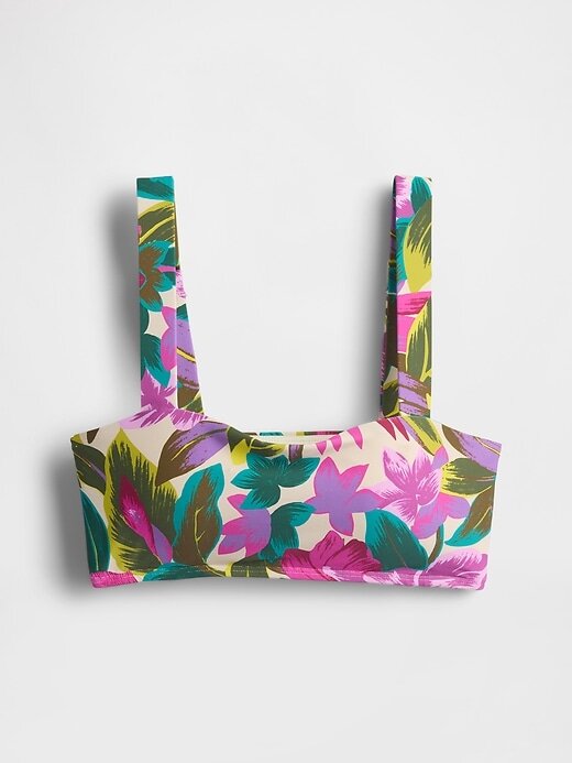 Kolorowy top bikini typu bandeau Kolorowy top bikini typu bandeau