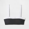 Kolorowy top bikini typu bandeau