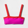 Kolorowy top bikini typu bandeau Kolorowy top bikini typu bandeau
