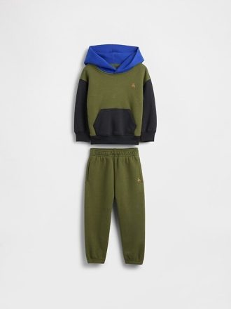 Komplet bluzy z kapturem VintageSoft Colorblock dla niemowląt i małych dzieci