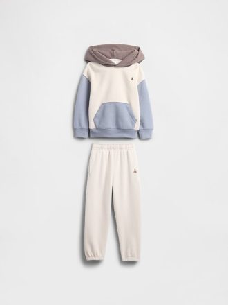 Komplet bluzy z kapturem VintageSoft Colorblock dla niemowląt i małych dzieci