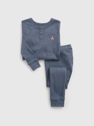 Komplet piżamowy Heather Henley dla niemowląt i małych dzieci z bawełny organicznej