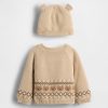 Komplet sweterkowy Baby Sherpa-Lined Bear Cardigan