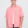Koszula oversize z bawełny organicznej z popeliny Koszula oversize z bawełny organicznej z popeliny