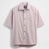 Koszula oversize z bawełny organicznej z popeliny Koszula oversize z bawełny organicznej z popeliny