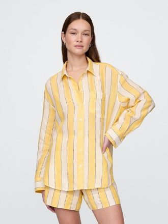 Koszula oversize z lnu 100%