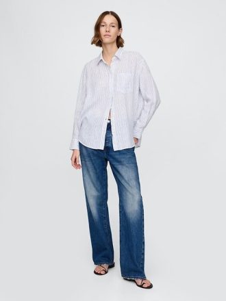 Koszula oversize z lnu 100%