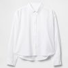 Koszula Oxford Crop Big z bawełny organicznej