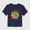 Koszulka dla maluchów z motywem pizzy i Żółwi Ninja