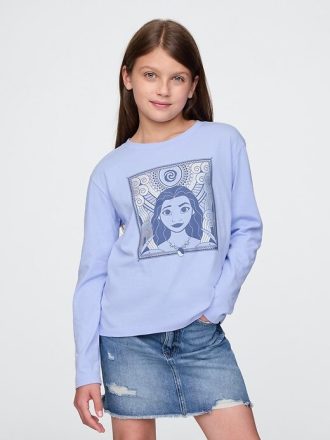 Koszulka dziecięca Gap × Disney Moana z grafiką