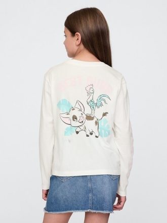 Koszulka dziecięca Gap × Disney Moana z grafiką