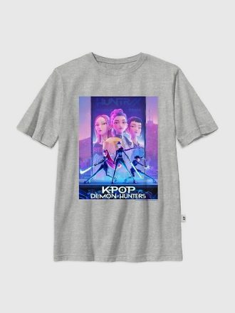 Koszulka dziecięca z nadrukiem K-Pop Demon Hunters
