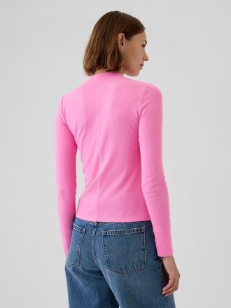 Koszulka Essential Rib Mockneck