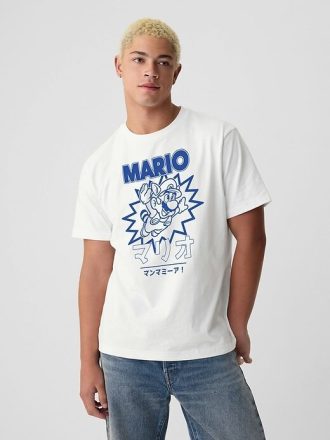 Koszulka graficzna Nintendo Tanooki Mario