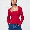 Koszulka henley z dzianiny CloseKnit Jersey Koszulka henley z dzianiny CloseKnit Jersey