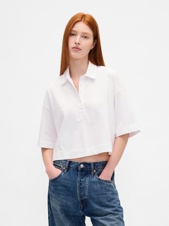 Koszulka polo Vintage Soft Heavyweight z bawełny organicznej