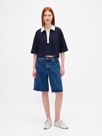 Koszulka polo Vintage Soft Heavyweight z bawełny organicznej