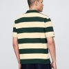 Koszulka polo w paski z logo Gap × Malbon
