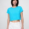 Koszulka Vintage Soft Crop z organicznej bawełny