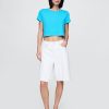 Koszulka Vintage Soft Crop z organicznej bawełny