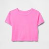 Koszulka Vintage Soft Crop z organicznej bawełny