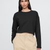 Koszulka Vintage Soft Heavyweight Crop z organicznej bawełny