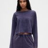Koszulka Vintage Soft Heavyweight Crop z organicznej bawełny