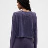 Koszulka Vintage Soft Heavyweight Crop z organicznej bawełny