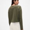 Koszulka Vintage Soft Heavyweight Crop z organicznej bawełny