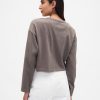 Koszulka Vintage Soft Heavyweight Crop z organicznej bawełny