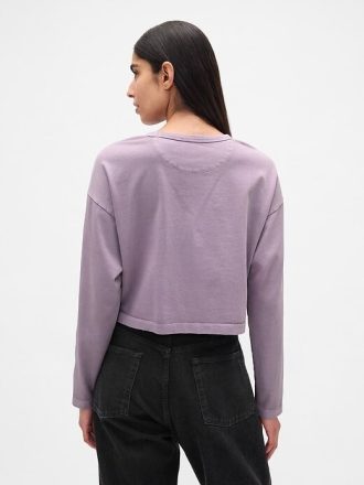 Koszulka Vintage Soft Heavyweight Crop z organicznej bawełny