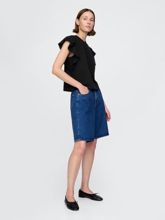 Koszulka Vintage Soft Heavyweight Crop z organicznej bawełny
