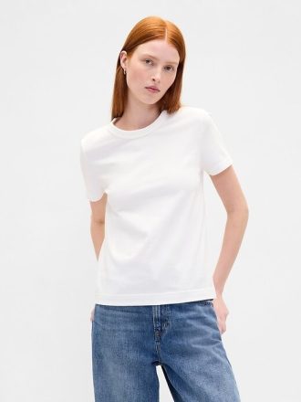 Koszulka Vintage Soft Heavyweight Shrunken z bawełny organicznej