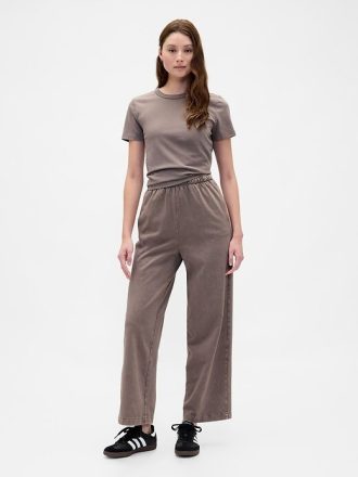 Spodnie Vintage Soft Heavyweight z bawełny organicznej, proste