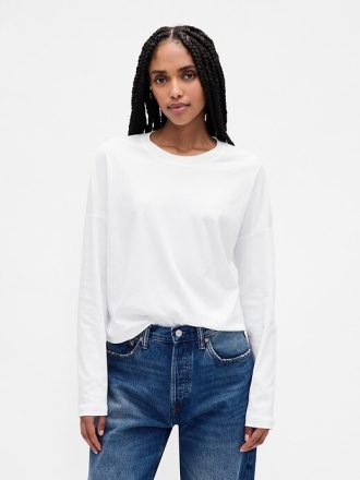 Koszulka z bawełny Supima® w rozmiarze oversize