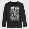 Koszulka z długim rękawem dla malucha z nadrukiem DC Comics Batman