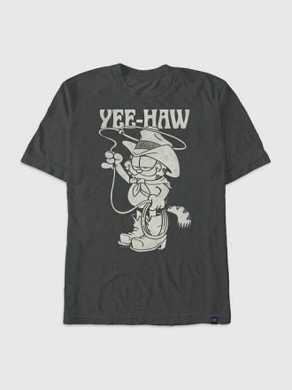 Koszulka z grafiką Garfield Yee-Haw