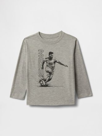 Koszulka z grafiką Messi dla niemowląt i małych dzieci