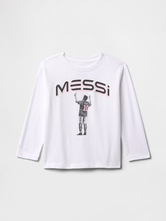 Koszulka z grafiką Messi dla niemowląt i małych dzieci