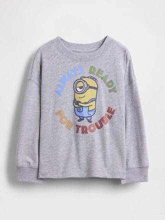 Koszulka z grafiką Minion dla niemowląt i małych dzieci