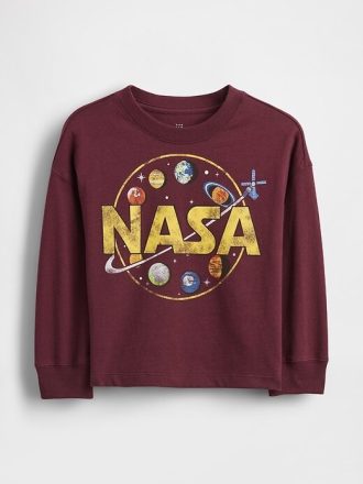 Koszulka z grafiką NASA dla niemowląt i małych dzieci