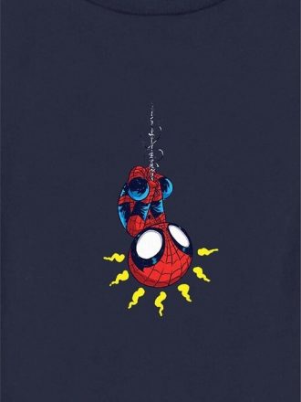 Koszulka z grafiką retro classic dla malucha Spiderman