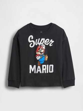 Koszulka z grafiką Super Mario dla niemowląt i małych dzieci