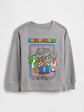 Koszulka z grafiką Super Mario dla niemowląt i małych dzieci