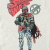 Koszulka z grafiką w stylu vintage z motywem Star Wars Boba Fett