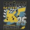 Koszulka z grafiką wyścigową Pokemon Pikachu