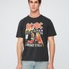 Koszulka z grafiką z trasy AC/DC 1979