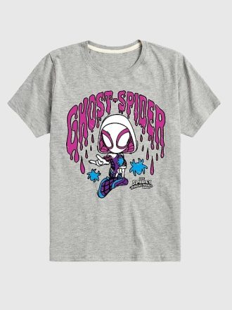 Koszulka z krótkim rękawem dla malucha Marvel Scribble Ghost Spider